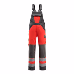 MASCOT 15969-948-22218, Overall, Any gender, Anthracite, Red, Cotton, Polyester, 250 g/m², 20%