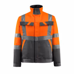 MASCOT 15909-948-1418, Jacket, Any gender, Anthracite, Orange, L, Cotton, Polyester, 250 g/m²