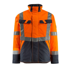 MASCOT 15935-126-14010 Jacket Anthracite, Orange
