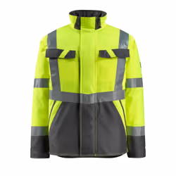 MASCOT 15935-126-1718, Jacket, Man, Anthracite, Yellow, 4XL, Polyester, 190 g/m²