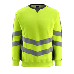 MASCOT 50126-932-1709 Shirt Black, Yellow