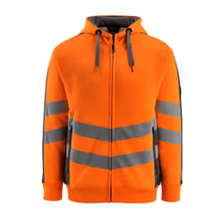 MASCOT 50138-932-1418, Shirt, Man, Anthracite, Orange, 4XL, Cotton, Polyester, 310 g/m²