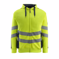 MASCOT 50138-932-17010, Shirt, Man, Black, Yellow, M, Cotton, Polyester, 310 g/m²