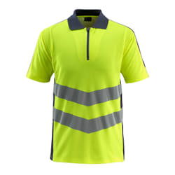 MASCOT 50130-933-17010 Shirt Navy, Yellow