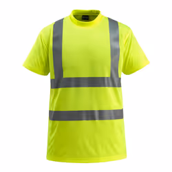 MASCOT 50592-972-17, Shirt, Man, Yellow, 4XL, Polyester, 130 g/m²