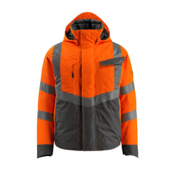 MASCOT 15535-231-1418 Winter Jacket Anthracite, Orange