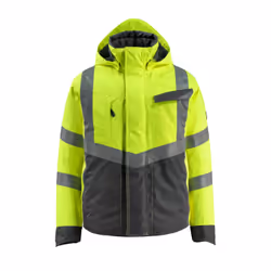 MASCOT Pilotenjacke"Hastings", 1 Stück, S, gelb/dunkelanthrazit, 15535-231-1718-S, Jacket, Man, Anthracite, Yellow, S, Polyes ...