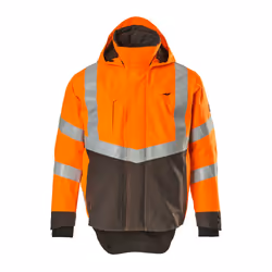 MASCOT 15501-231-1418, Jacket, Man, Anthracite, Orange, S, Polyester, 210 g/m²