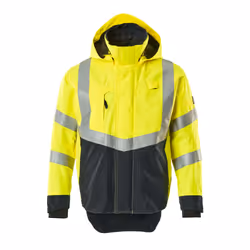 MASCOT 15501-231-17010, Jacket, Man, Black, Yellow, L, Polyester, 210 g/m²