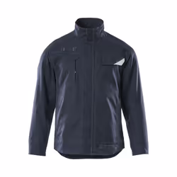 MASCOT 13609-216-010, Jacket, Man, Blue, S, Cotton, Polyamide, 3%