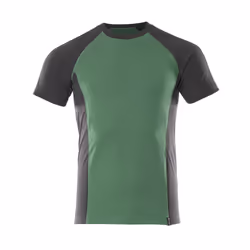 MASCOT 50567-959-0309-2XL, T-shirt, Any gender, Black, Green, 2XL, 116 cm, Cotton, Polyester