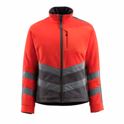 MASCOT 15503-259-22218, Jacket, Man, Anthracite, Red, 3XL, Polyester, 345 g/m²
