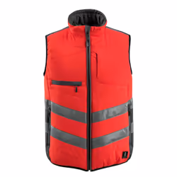 MASCOT 15565-249-22218, Jacket, Man, Anthracite, Red, XL, Polyester, 365 g/m²
