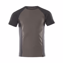 MASCOT 50567-959-1809-XS, T-shirt, Any gender, XS, 1809 - Dark Anthracite/Black, 88 cm, Cotton, Polyester