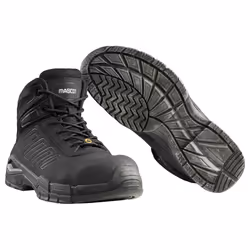 MASCOT F0114-937-09, Male, Adult, Safety boots, Black, M10, M11