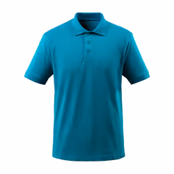 MASCOT 51587-969-93, Polo shirt, Adult, Male, Petrol, Violet Blue, Monochromatic