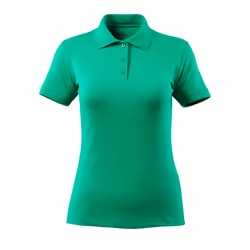 MASCOT 51588-969-333, Shirt, Woman, Green, M, Cotton, Elastane, 5%