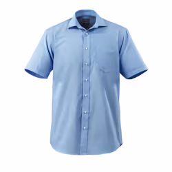 MASCOT 50628-988-71, Shirt, Man, Blue, 1 pockets, Bangladesh, Cotton, Polyester