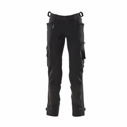 MASCOT 17079-311-09, Pants, Any gender, Black, Elastane, Nylon, 235 g/m², 8%
