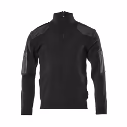MASCOT 17205-939-09, Hoody, Man, Black, S, Acrylic, Wool, 240 g/m²