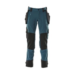 MASCOT 17031-311-44 Pants Black, Blue
