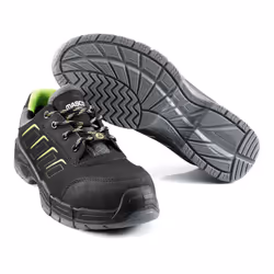 MASCOT F0110-937-09, Unisex, Adult, Safety shoes, Black, L7, L8