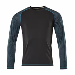 MASCOT 17281-944-09, Shirt, Man, Black, 4XL, Elastane, Polyester, 160 g/m²
