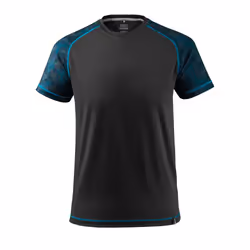 MASCOT 17482-944-09, Shirt, Man, Black, S, Elastane, Polyester, 160 g/m²