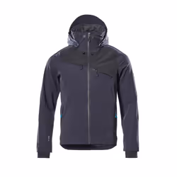 MASCOT 17001-411-01009 Outer Shell Jacket, Jacket, Any gender, Black, Navy, S, 5 pockets, 5 pockets