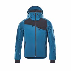 MASCOT 17001-411-4409 Outer Shell Jacket, Jacket, Any gender, Black, Blue, 3XL, 5 pockets, 5 pockets