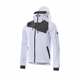 MASCOT 17001-411-0618 Outer Shell Jacket, Jacket, Any gender, Anthracite, White, XXL, 5 pockets, 5 pockets