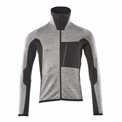 MASCOT 17103-316-0809, Adult, Male, Hoodie, Black, Grey, Short sleeve, Monochromatic