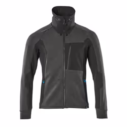 MASCOT 17484-319-09, Adult, Male, Hoodie, Black, Short sleeve, Monochromatic