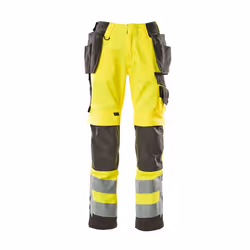 MASCOT 15531-860-1718-90C56, Pants, Any gender, 90C56, 1718 - Hi-Vis Yellow/Dark Anthracite, 1030 mm, 90 cm