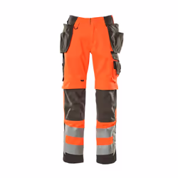 MASCOT 15531-860-22218-82C60, Pants, Any gender, 82C60, A49 - Hi-Vis Red/Dark Anthracite, 1130 mm, 82 cm