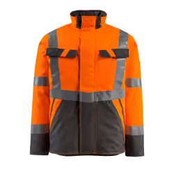 MASCOT 15935-126-1418-XL, Jacket, Any gender, XL, 1418 - Hi-Vis Orange/Dark Anthracite, 112 cm, Polyester