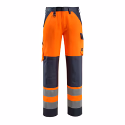 MASCOT 15979-948-14010-82C44, Pants, Any gender, 82C44, 14010 - Hi-Vis Orange/Dark Navy, 730 mm, 82 cm