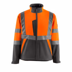 MASCOT 15902-253-1418-4XL, Jacket, Any gender, 4XL, 1418 - Hi-Vis Orange/Dark Anthracite, 132 cm, Polyester