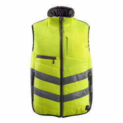 MASCOT 15565-249-1718-L, Vest, Any gender, L, 1718 - Hi-Vis Yellow/Dark Anthracite, 104 cm, Polyester