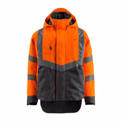 MASCOT 15501-231-1418-S, Jacket, Any gender, S, 1418 - Hi-Vis Orange/Dark Anthracite, 92 cm, Polyester