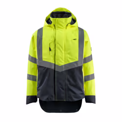 MASCOT 15501-231-17010-L, Jacket, Any gender, L, 17010 - Hi-Vis Yellow/Dark Navy, 104 cm, Polyester