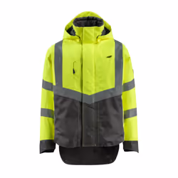 MASCOT 15501-231-1718-M, Jacket, Any gender, M, 1718 - Hi-Vis Yellow/Dark Anthracite, 100 cm, Polyester
