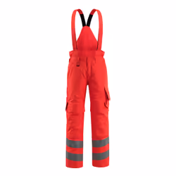 MASCOT 15690-231-222-M, Pants, Any gender, M, 222 - Hi-Vis Red, 880 mm, Polyester