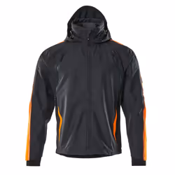 MASCOT 15001-222-01014-3XL, Jacket, Any gender, 3XL, 01014 - Dark Navy/Hi-Vis Orange, 124 cm, Polyester