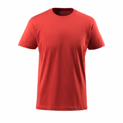 MASCOT 51579-965-02-S, T-shirt, Any gender, Red, S, 92 cm, Cotton