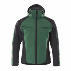 MASCOT 16002-149-0309-4XL, Jacket, Any gender, Black, Green, 4XL, 132 cm, Elastane, Polyester