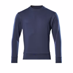 MASCOT 51580-966-01-2XL, Sweatshirt, Man, Navy, 2XL, 116 cm, Cotton, Polyester