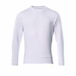 MASCOT 51580-966-06-S, Jumper, Man, White, S, 92 cm, Cotton, Polyester