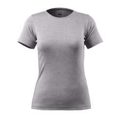MASCOT 51583-967-08-XS, T-shirt, Woman, XS, 08 - Grey-Flecked, 76 cm, Cotton
