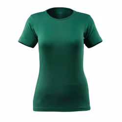 MASCOT 51583-967-03-XL, T-shirt, Woman, Green, XL, 104 cm, Cotton